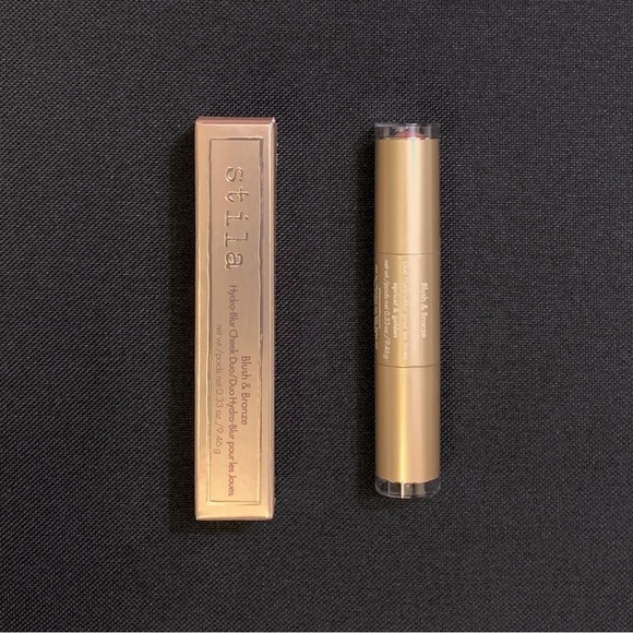 STILA Hydro-Blur Blush & Bronze Cheek Duo Cream Stick — Apricot & Golden - Picture 1 of 4
